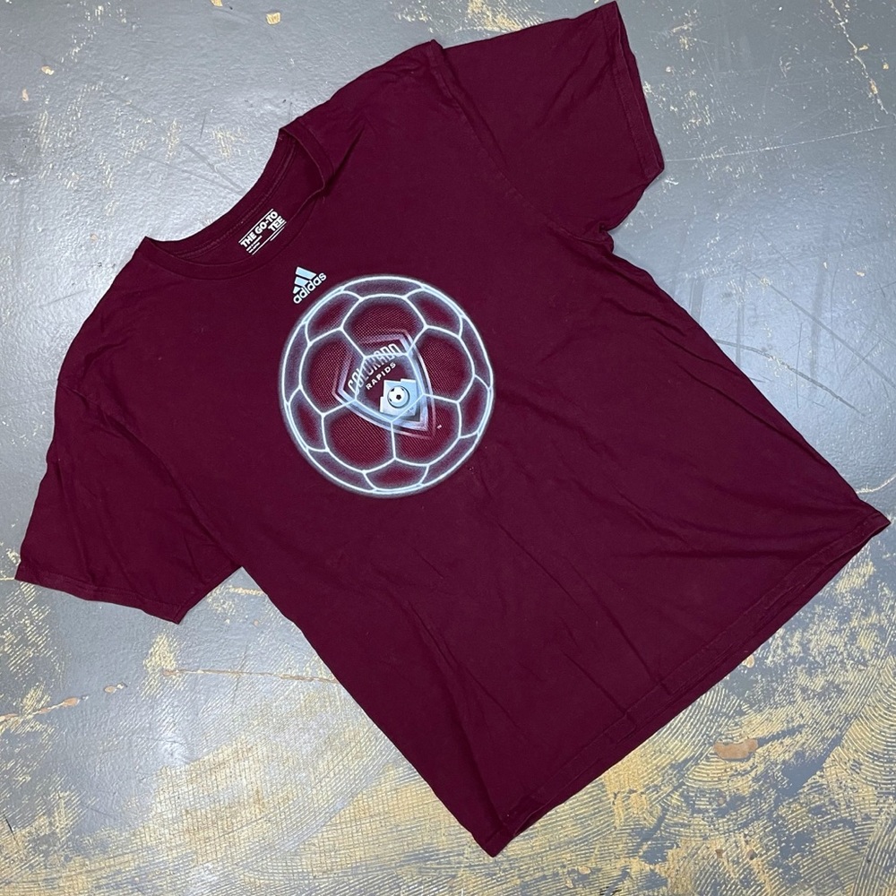 Adidas Colorado Rapids MLS Shirt Maroon 3720A Denver